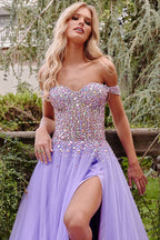 Jovani Prom 23963 - Lilac/Multi
