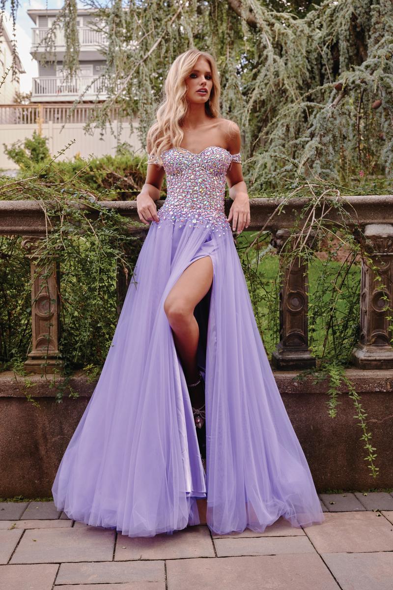 Jovani Prom 23963 - Lilac/Multi