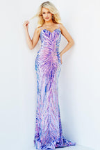 Jovani Prom 08481 - Iridescent Purple