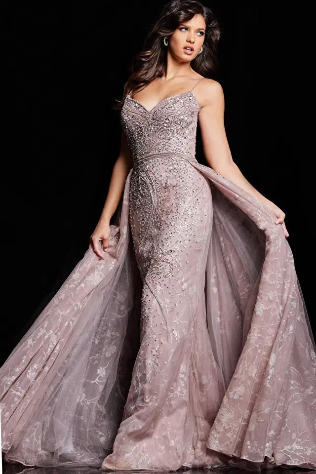Jovani Evening 24001 - Taupe