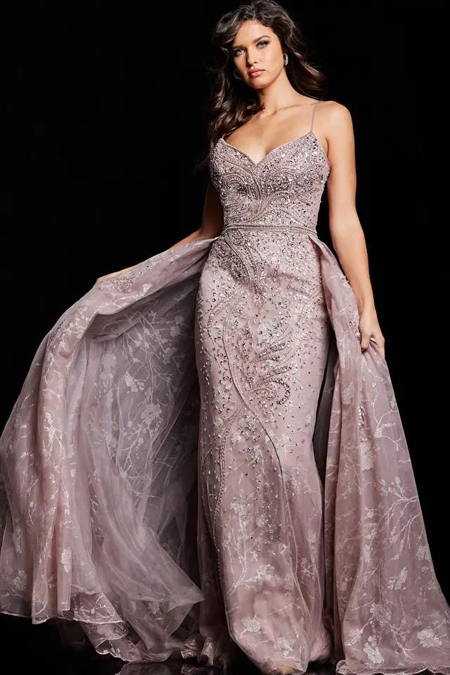 Jovani Evening 24001 - Taupe