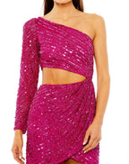 Cocktail by Mac Duggal Dress 24016 - Fuchsia