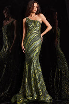 Jovani Prom 24031 - Olive/Lime