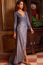 Jovani Evening 24052 - Slate