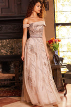 Jovani Evening 24055 - Champagne
