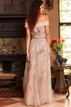 Jovani Evening 24055 - Champagne