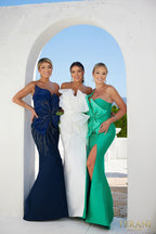 Terani Evenings Dress 241E2411 - Ivory