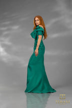 Terani Evenings Dress 241E2413 - Hunter