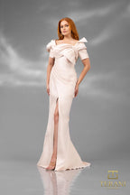 Terani Evenings Dress 241E2413 - Light Blush