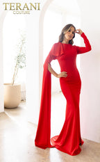 Terani Evenings Dress 241E2442 - Red