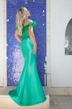 Terani Evenings Dress 241E2490 - Emerald
