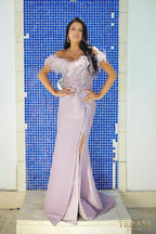 Terani Evenings Dress 241E2490 - Mauve