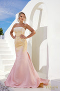 Terani Evenings Dress 241E2499 - Blush Gold