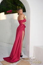 Terani Evenings Dress 241E2504 - Fuchsia
