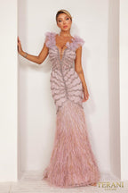 Terani Pageant Dress 241GL2630 - Lilac