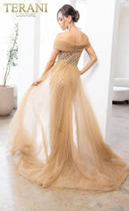 Terani Mother of the Bride Dress 241M2706 - Champagne