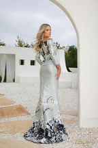 Terani Mother of the Bride Dress 241M2715 - Silver Black