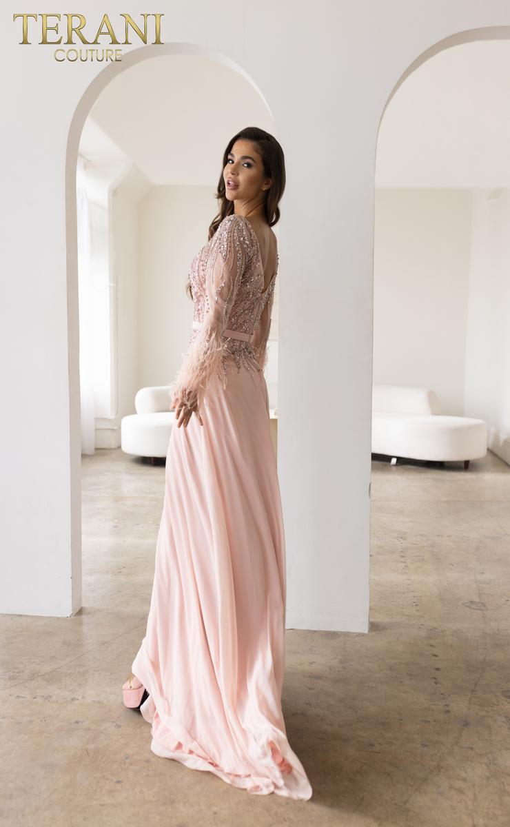 Terani Couture Mother of the Bride 241M2718 - Blush