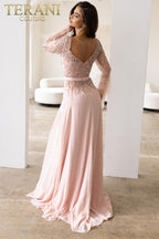 Terani Couture Mother of the Bride 241M2718 - Blush