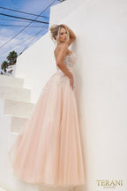 Terani Prom Dress 241P2025 - Blush