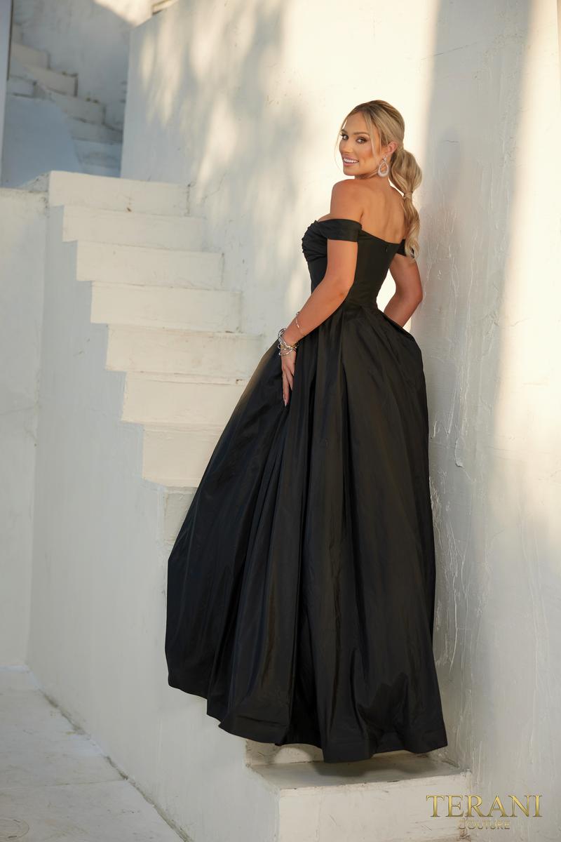 Terani Prom Dress 241P2075 - Black