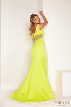 Terani Prom Dress 241P2078 - Chartreuse