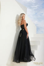 Terani Prom Dress 241P2087 - Black