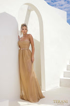 Terani Prom Dress 241P2092 - Nude