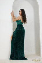 Terani Prom Dress 241P2119 - Emerald
