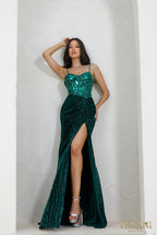 Terani Prom Dress 241P2119 - Emerald