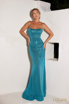 Terani Prom Dress 241P2135 - Teal