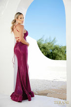 Terani Prom Dress 241P2135 - Wine