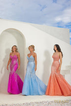 Terani Prom Dress 241P2171 - Orange