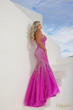 Terani Prom Dress 241P2171 - Fuchsia
