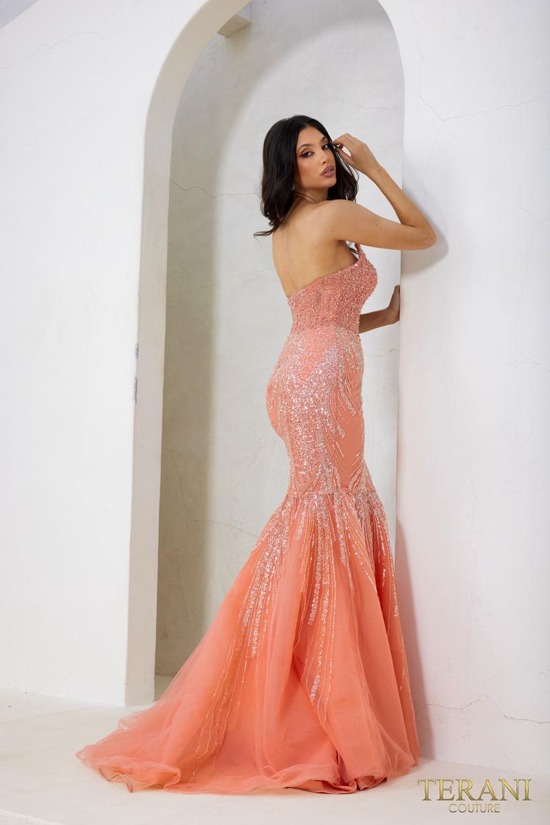 Terani Prom Dress 241P2171 - Orange