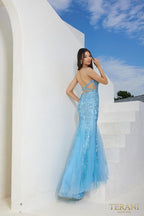 Terani Prom Dress 241P2294 - Blue