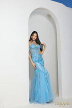 Terani Prom Dress 241P2294 - Blue