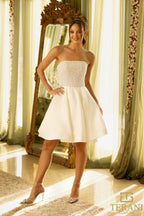 Terani Cocktail Dress 242C3055 - Ivory