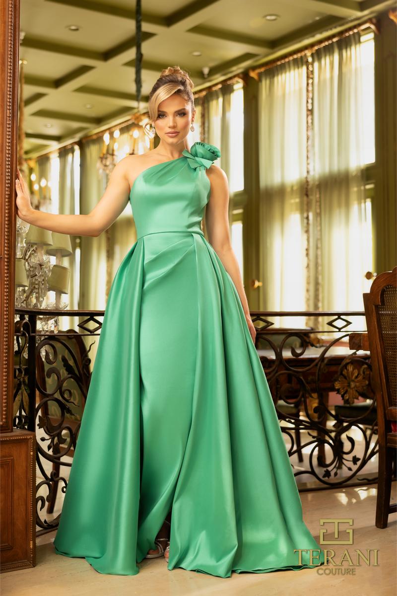Terani Evenings Dress 242E3110 - Emerald