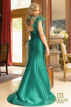 Terani Evenings Dress 242E3114 - Emerald