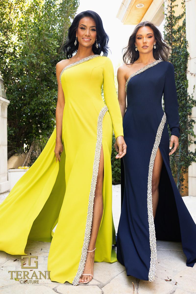 Terani Evenings Dress 242E3133 - Navy