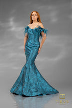 Terani Evenings Dress 242E3160 - Pine