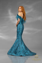 Terani Evenings Dress 242E3160 - Pine