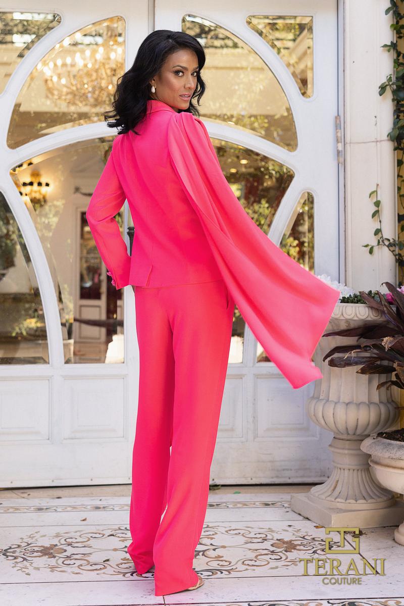 Terani Evenings Dress 242E3180 - Fuchsia