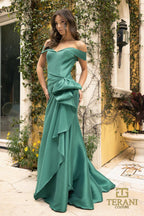 Terani Mother of the Bride Dress 242M3335 - Emerald