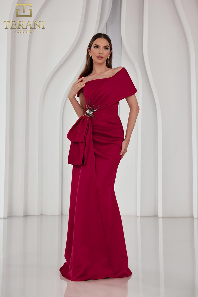 Terani Mother of the Bride Dress 242M3338 - Red