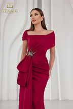 Terani Mother of the Bride Dress 242M3338 - Red