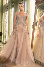 Terani Mother of the Bride Dress 242M3347 - Taupe