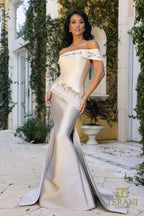 Terani Mother of the Bride Dress 242M3356 - Champagne Taupe