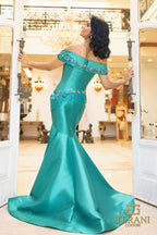 Terani Mother of the Bride Dress 242M3356 - Emerald